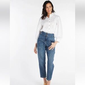 ESQUALO WOMANS BARREL JEANS‎ SIZE 10